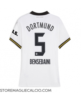 Borussia Dortmund Ramy Bensebaini #5 Maglia Gara Terza Repliche 2024-25 Donna